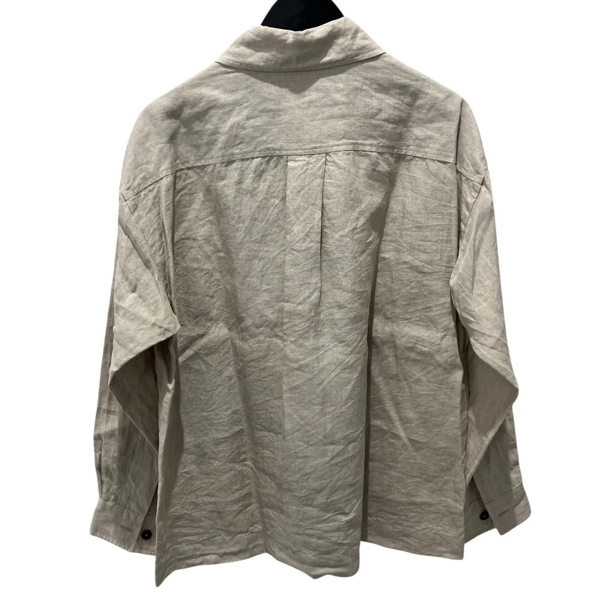 24SSOver size linen shirtリネンシャツ579-4150015 - Image 2
