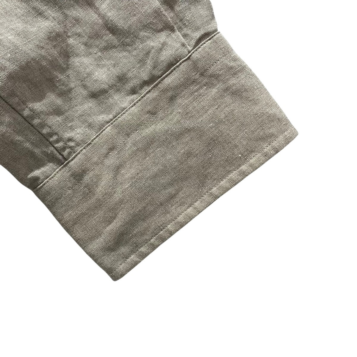 24SSOver size linen shirtリネンシャツ579-4150015 - Image 4