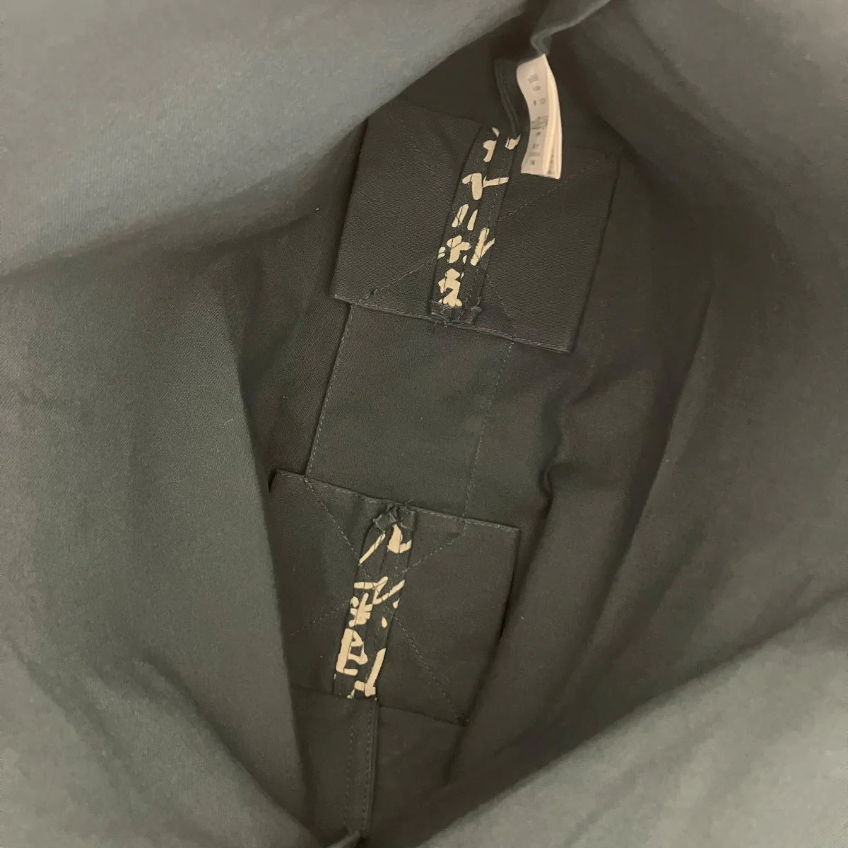 ya9858 minapeフロッキーロゴプリント トートバッグ - Image 5