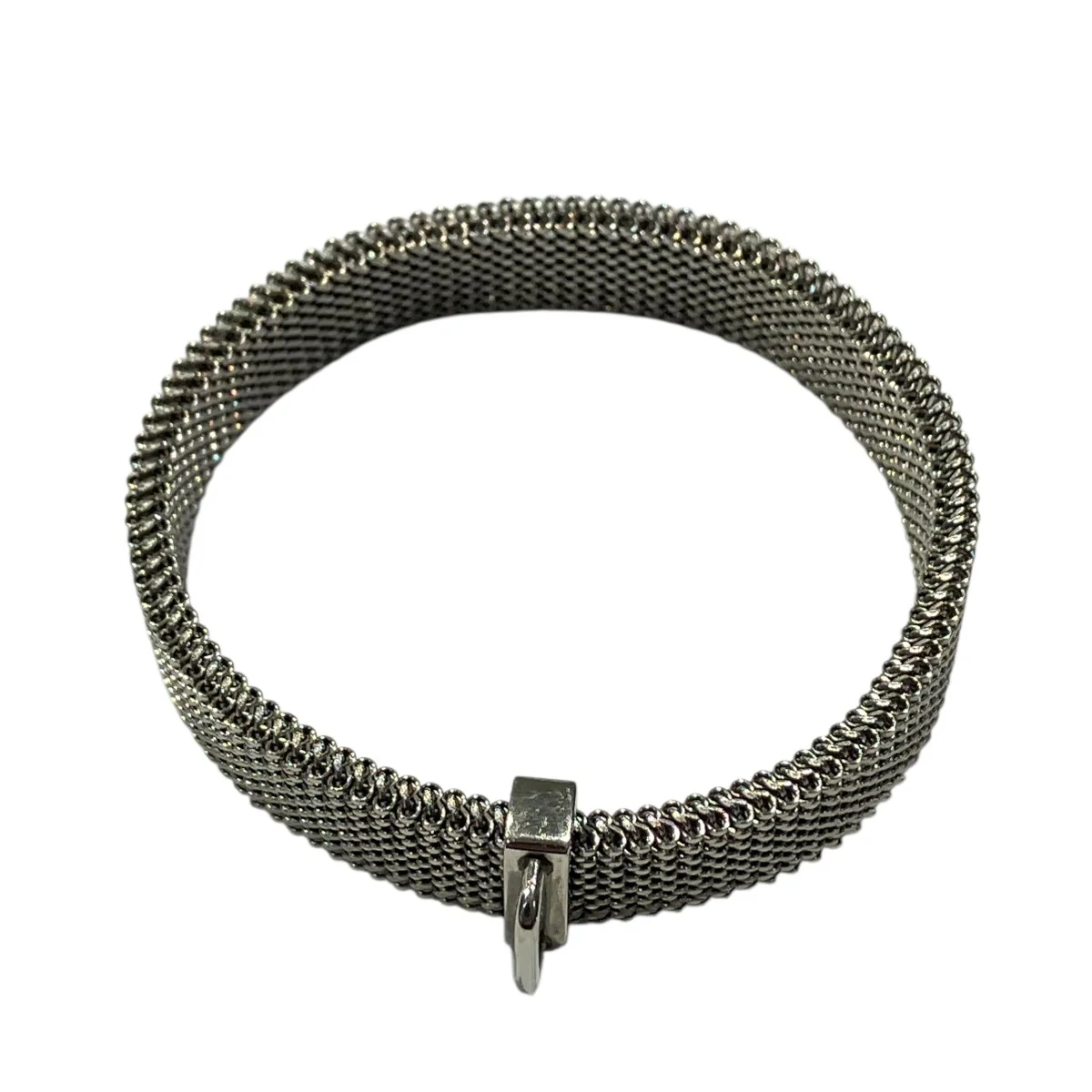 VINTAGE MESH STEEL BRACELET - Image 2