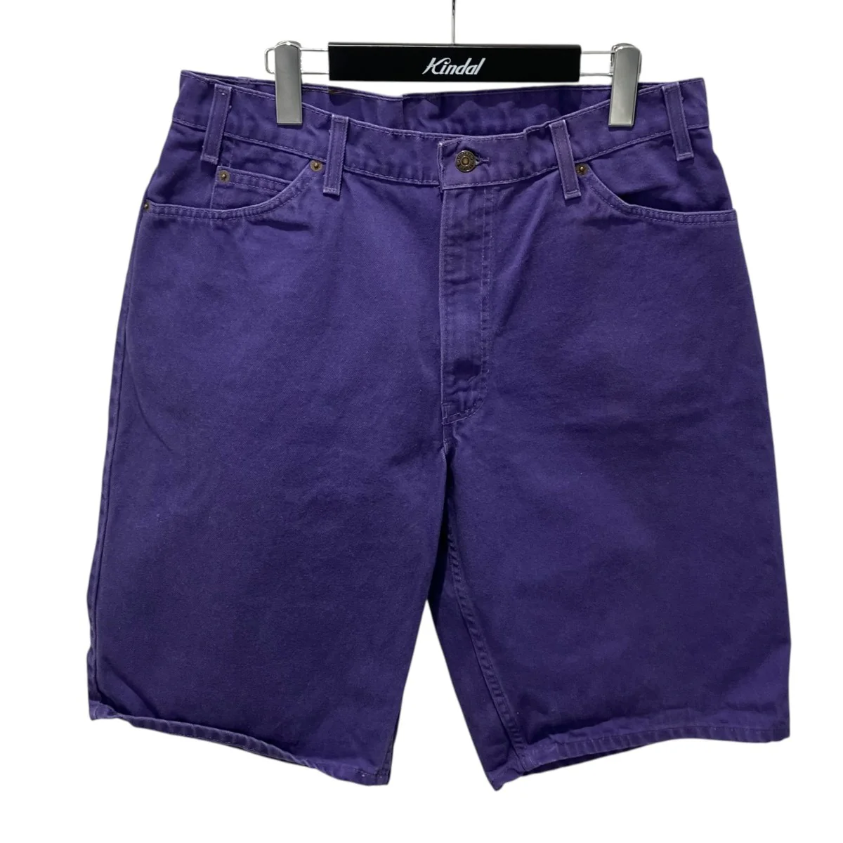 90sLEVI’S 560 COLOR DENIM SHORTS PURPLEハーフパンツ563 575-0393