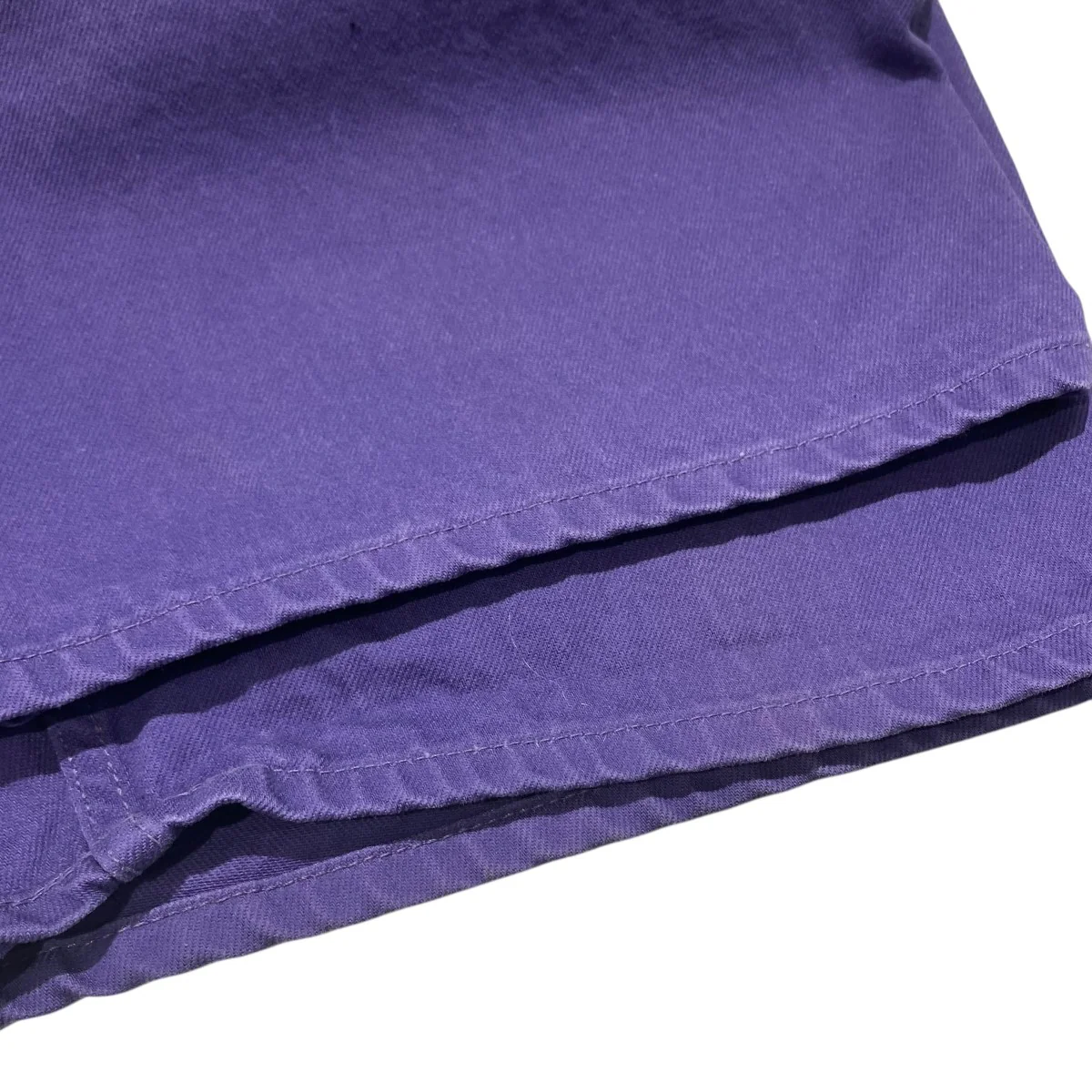 90sLEVI’S 560 COLOR DENIM SHORTS PURPLEハーフパンツ563 575-0393 - Image 4