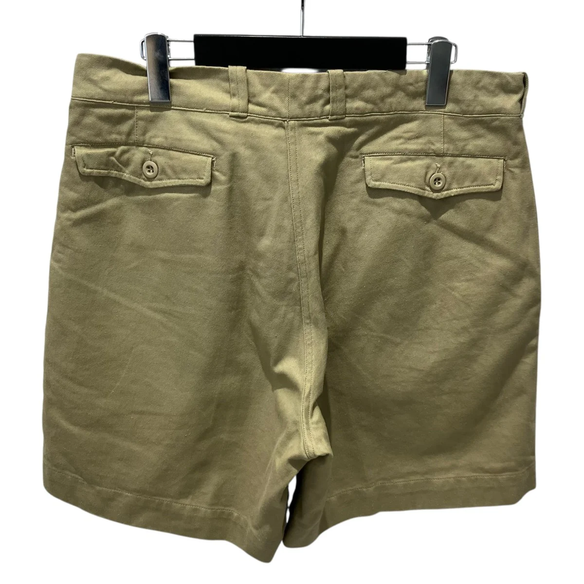 50s FRANCE軍 タックチノショーツハーフパンツ - Image 2