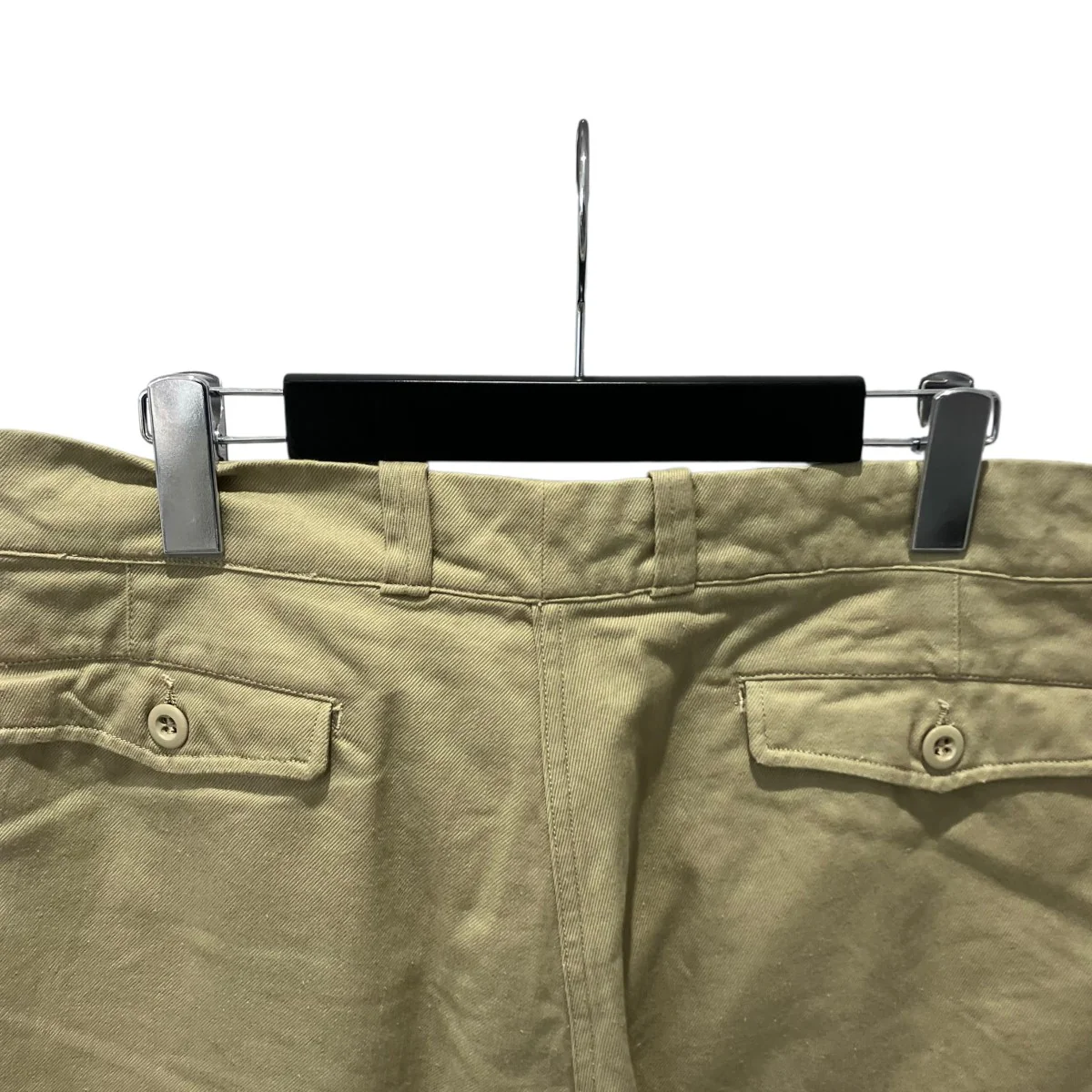 50s FRANCE軍 タックチノショーツハーフパンツ - Image 5