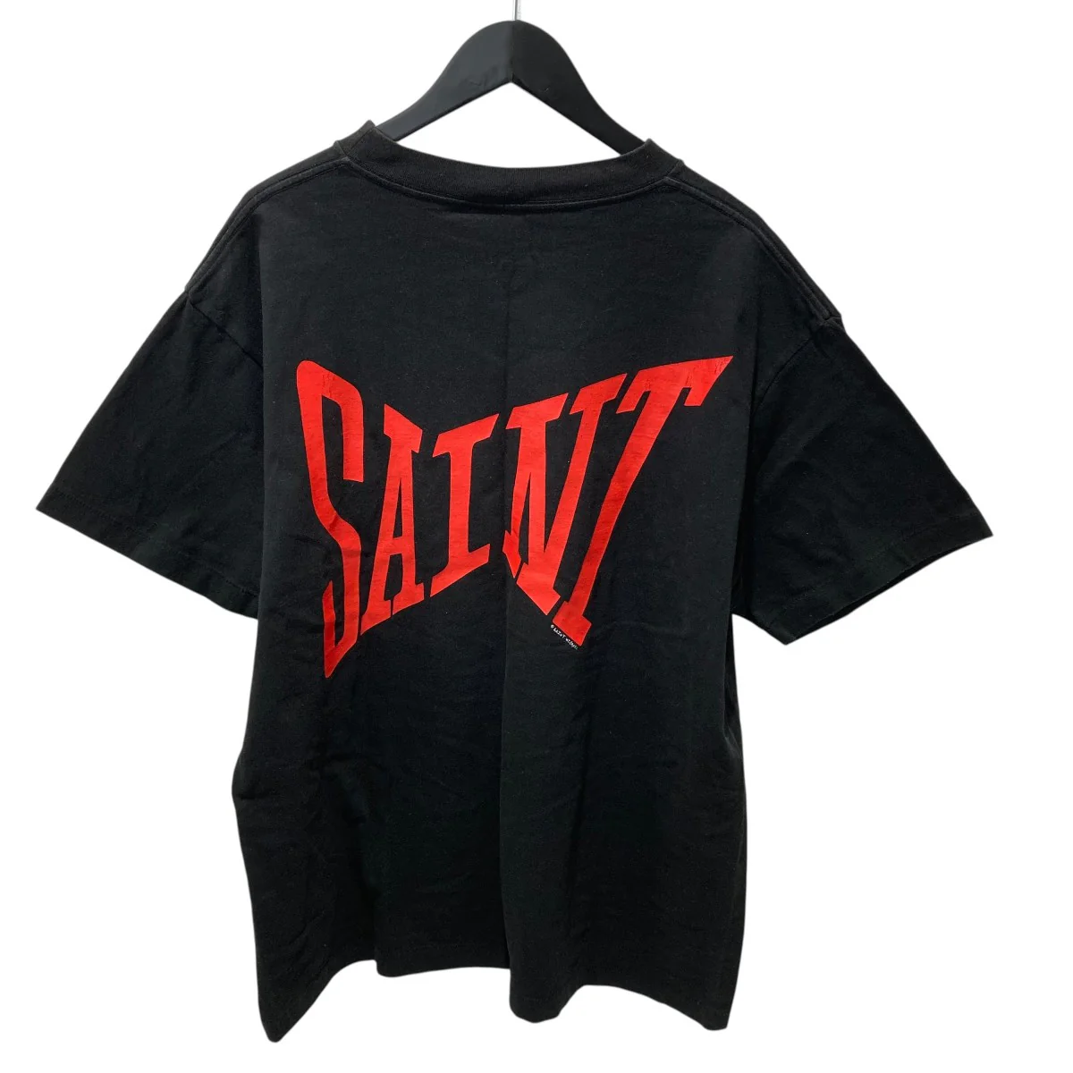 S/S Tee Logo Emb Black半袖カットソーSM-S21-0001-007 - Image 2