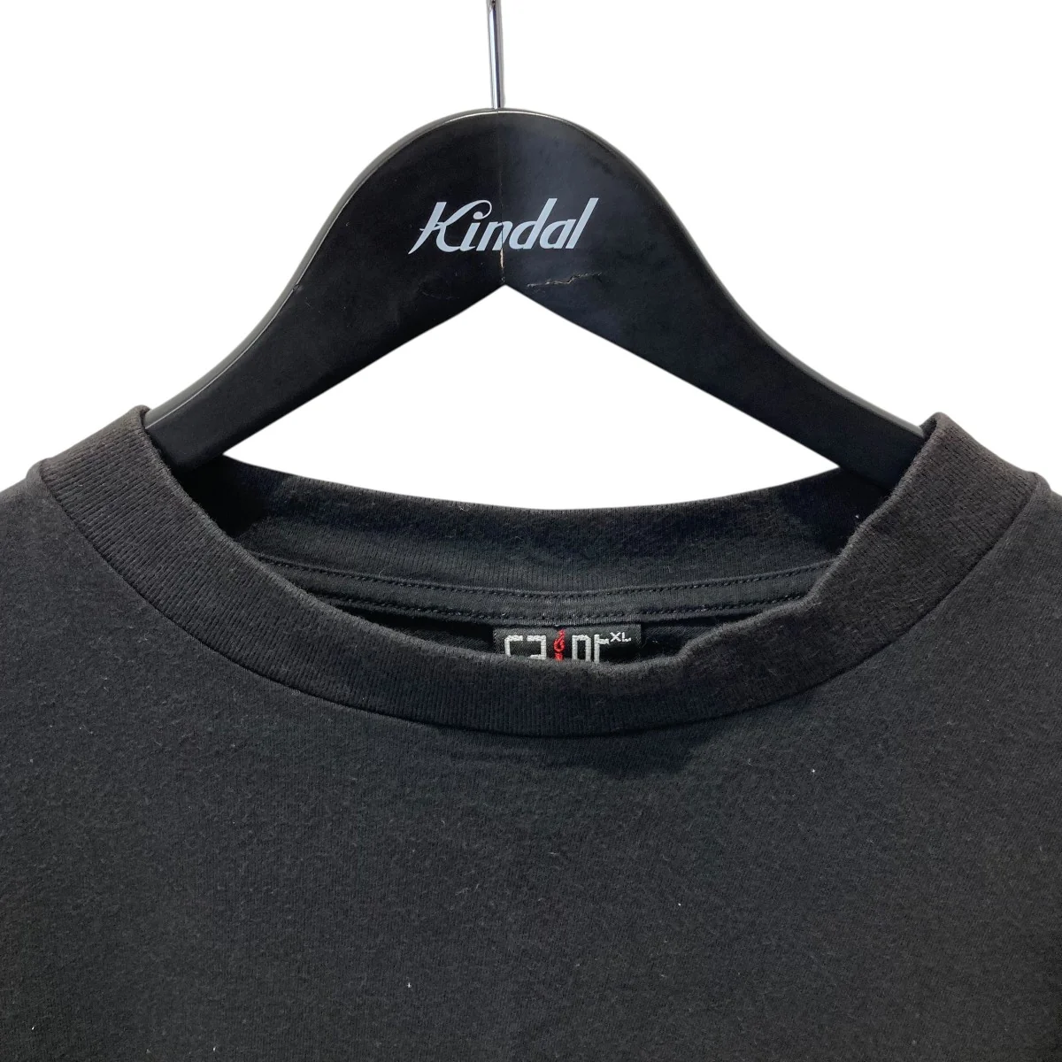 S/S Tee Logo Emb Black半袖カットソーSM-S21-0001-007 - Image 3