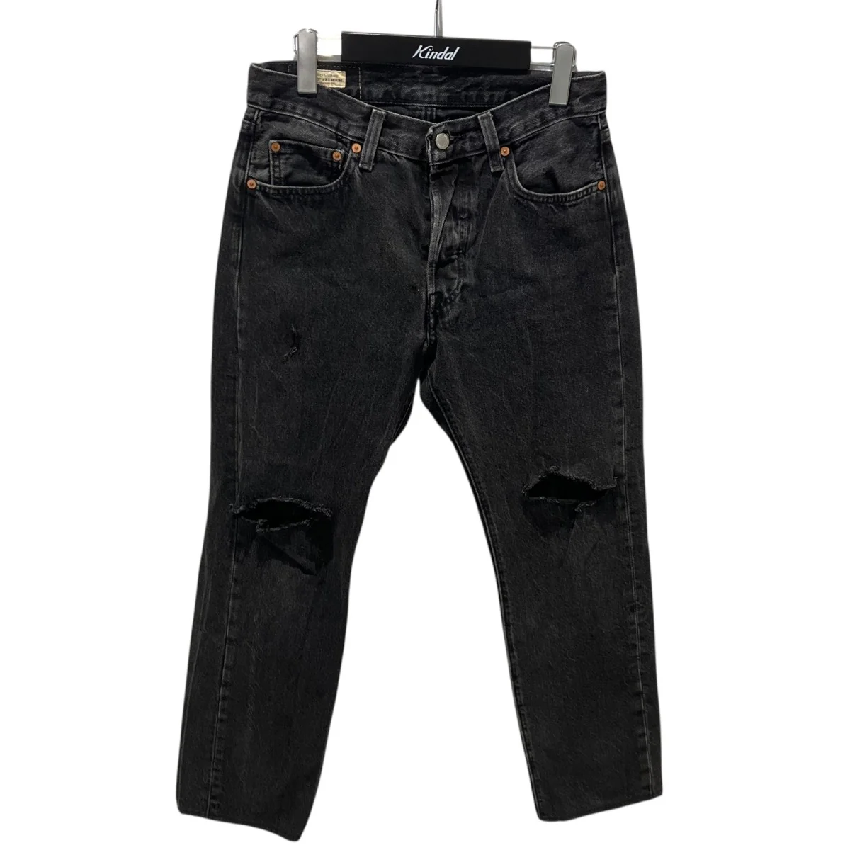501(R)’54 ブラック CRASH COURSESデニムパンツA4677-0015