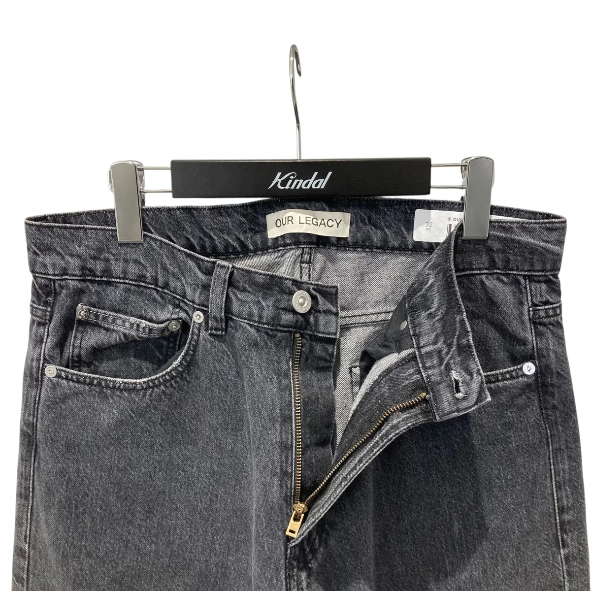 THIRD CUT Black Slash DenimブラックデニムM4215TB - Image 3