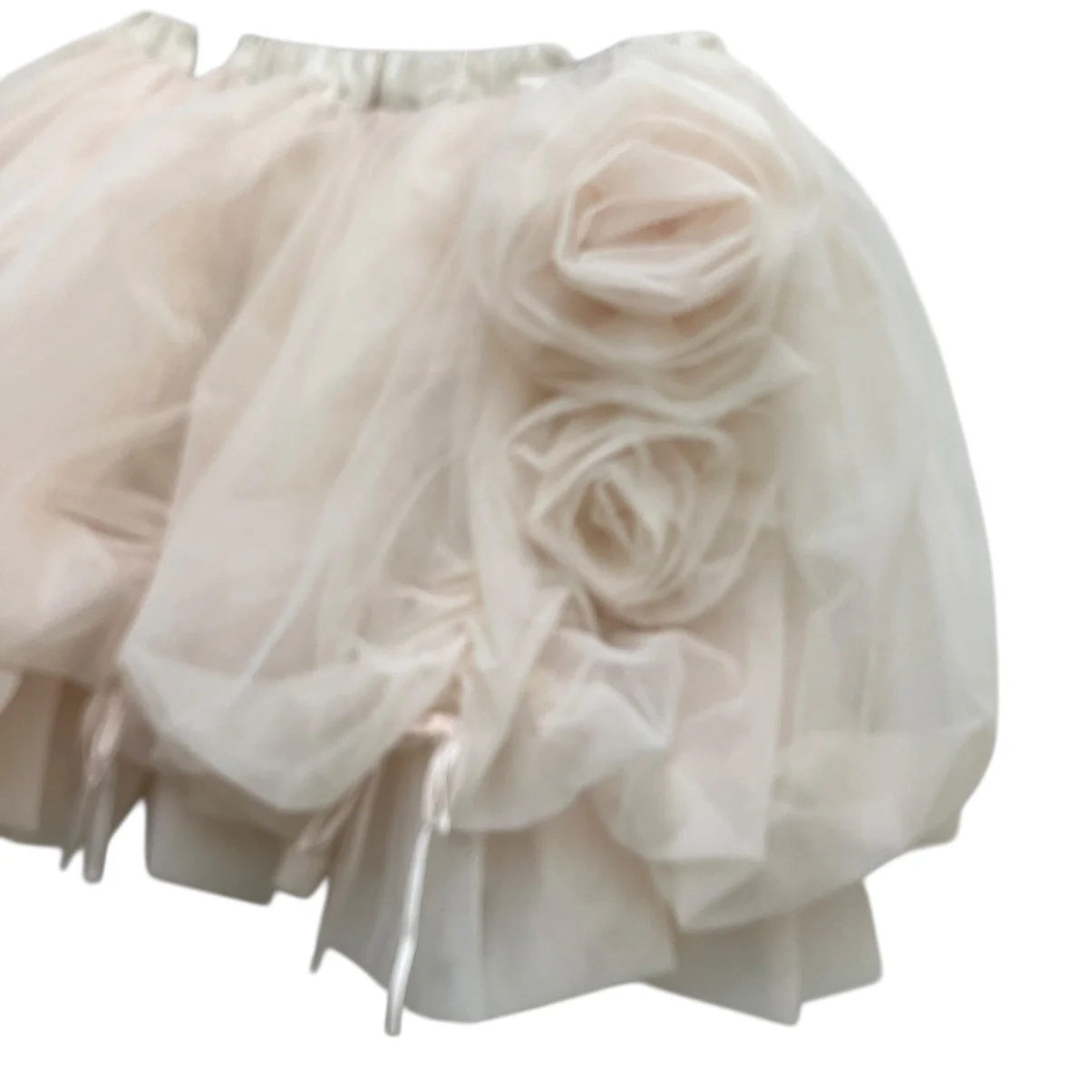 rose motif RIBBON TULLE SKIRTリボンチュールスカート1251-0250-TR - Image 3