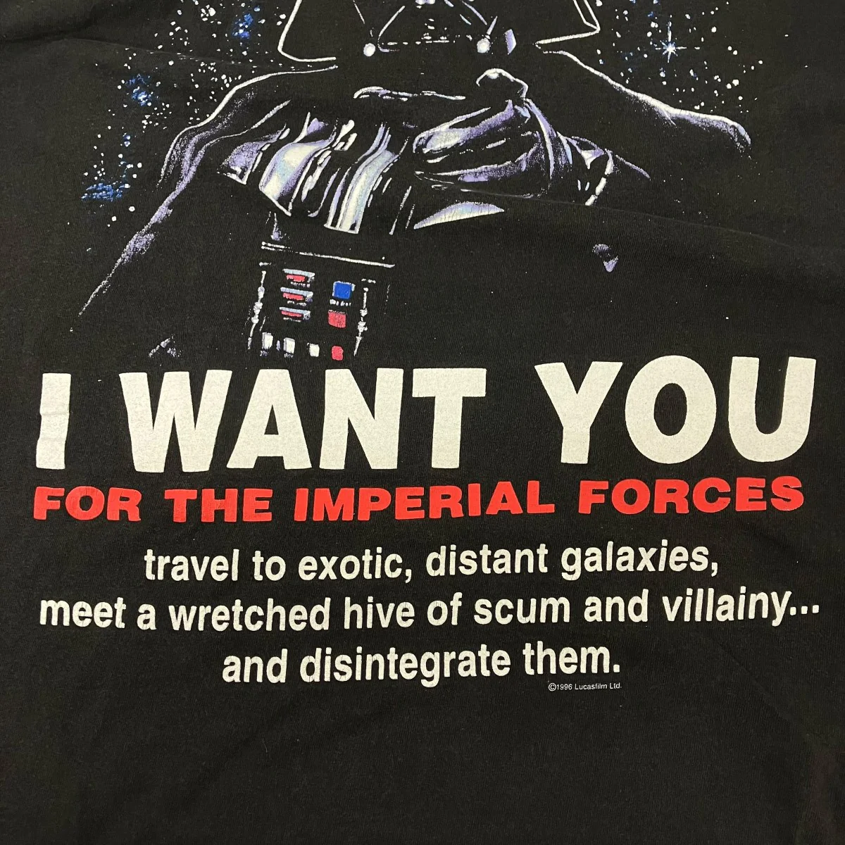 90’s STARWARSヴィンテージTシャツ - Image 4