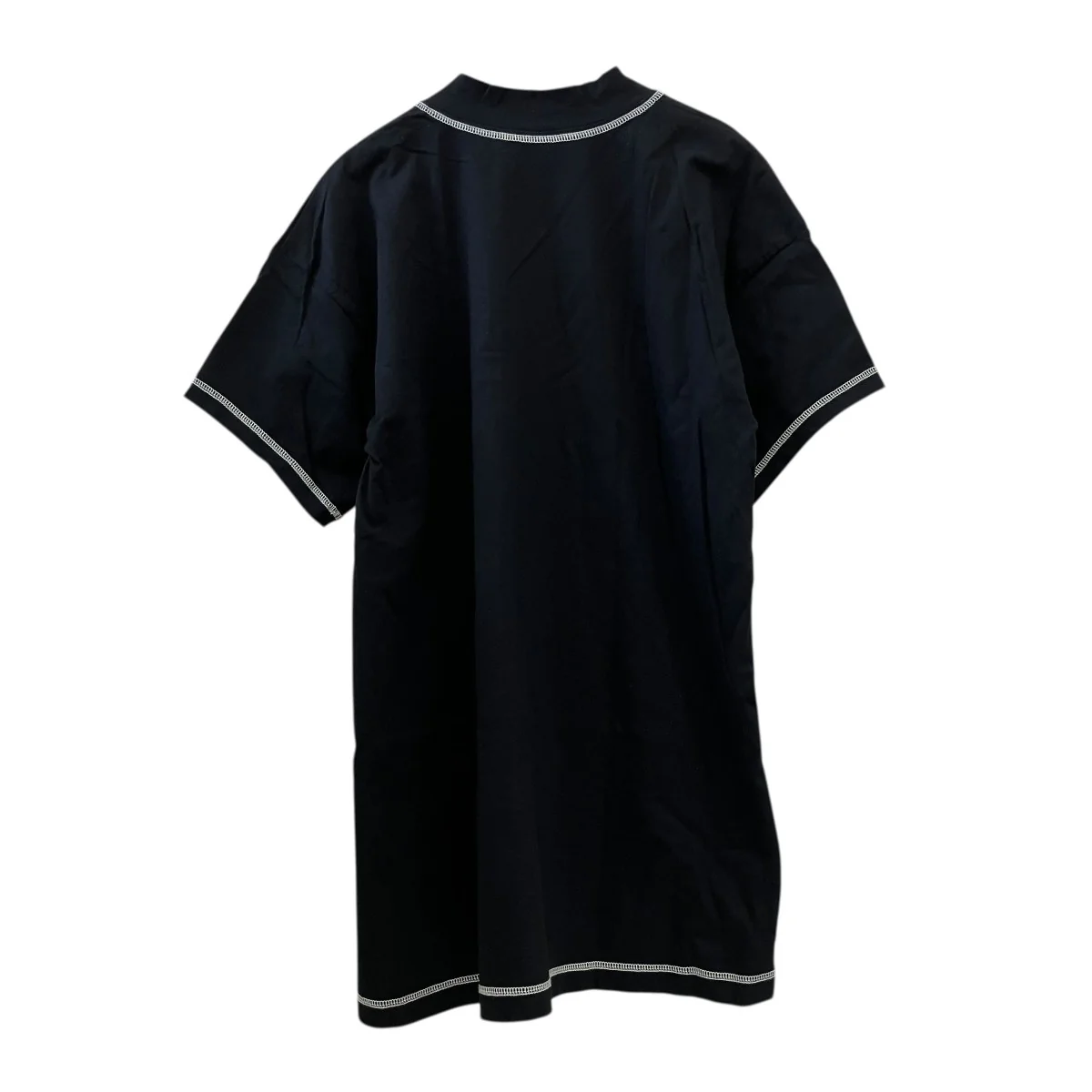 ステッチデザインコットンオーバーサイズTシャツLN-T12-033 - Image 2
