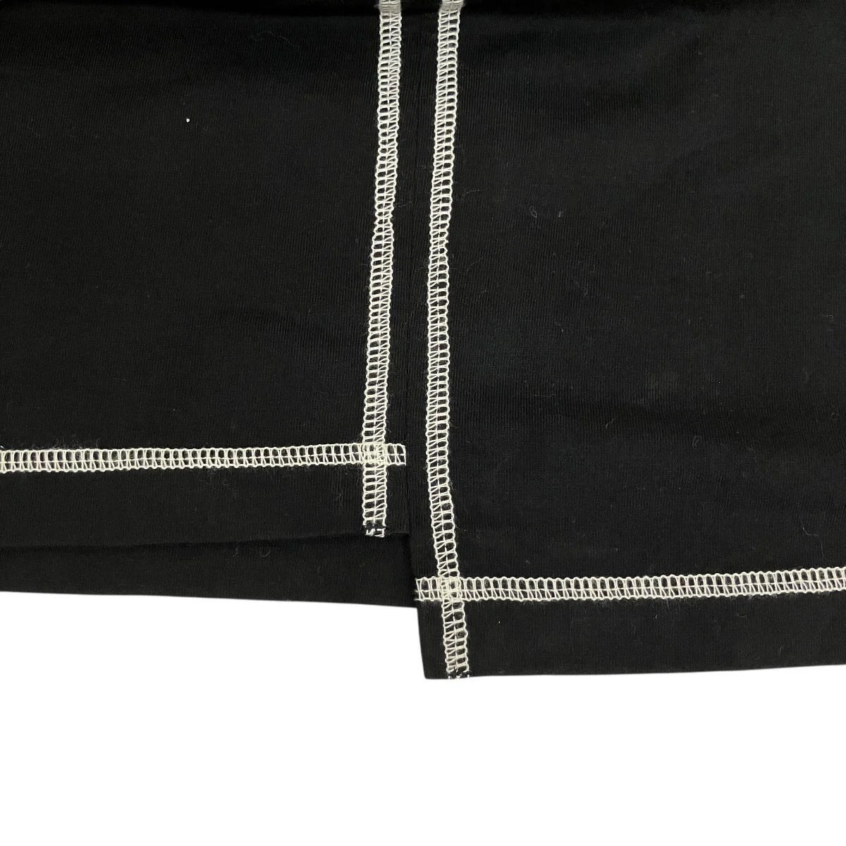 ステッチデザインコットンオーバーサイズTシャツLN-T12-033 - Image 4