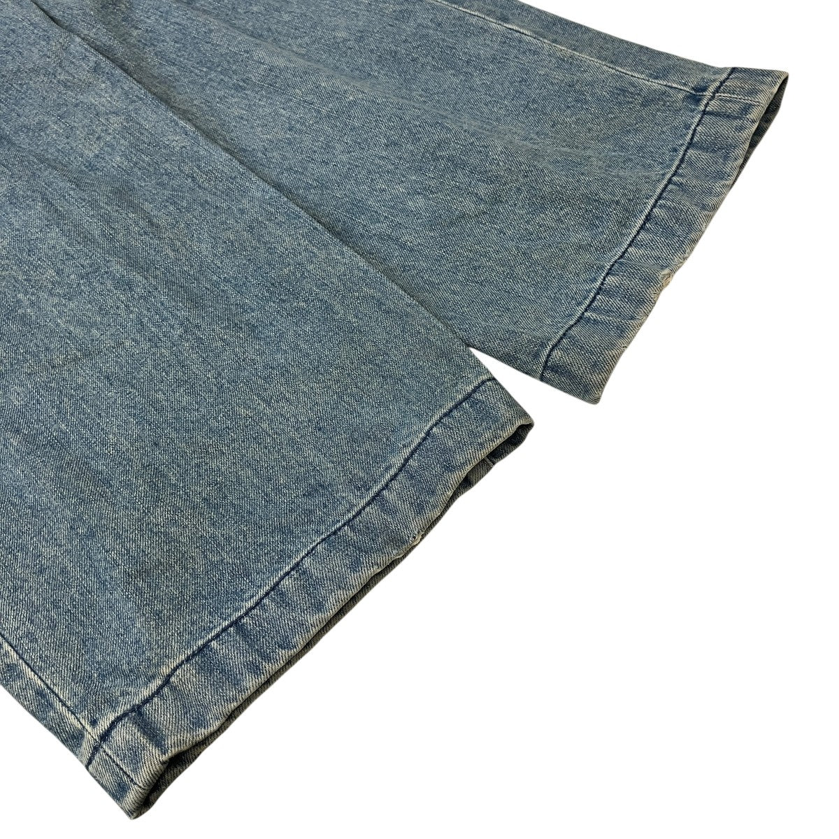 Wide denim slacks “Used”ワイドデニムパンツN0344 - Image 5