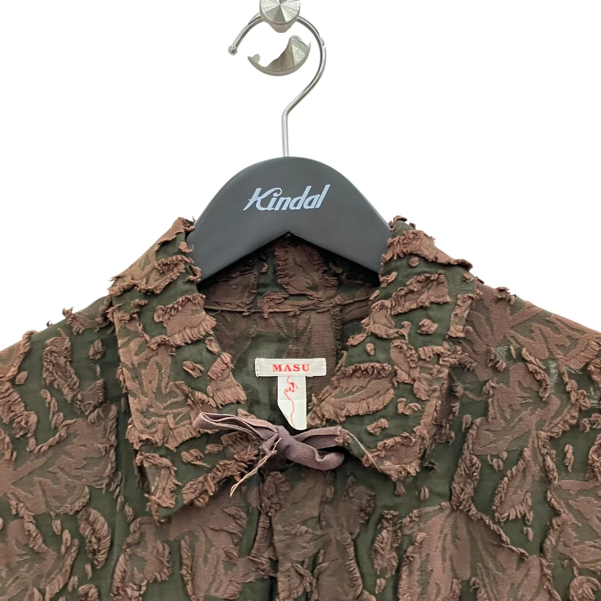 JACQUARD PAJAMA BLOUSONジャガードパジャマシャツMESS-BL0302 - Image 3
