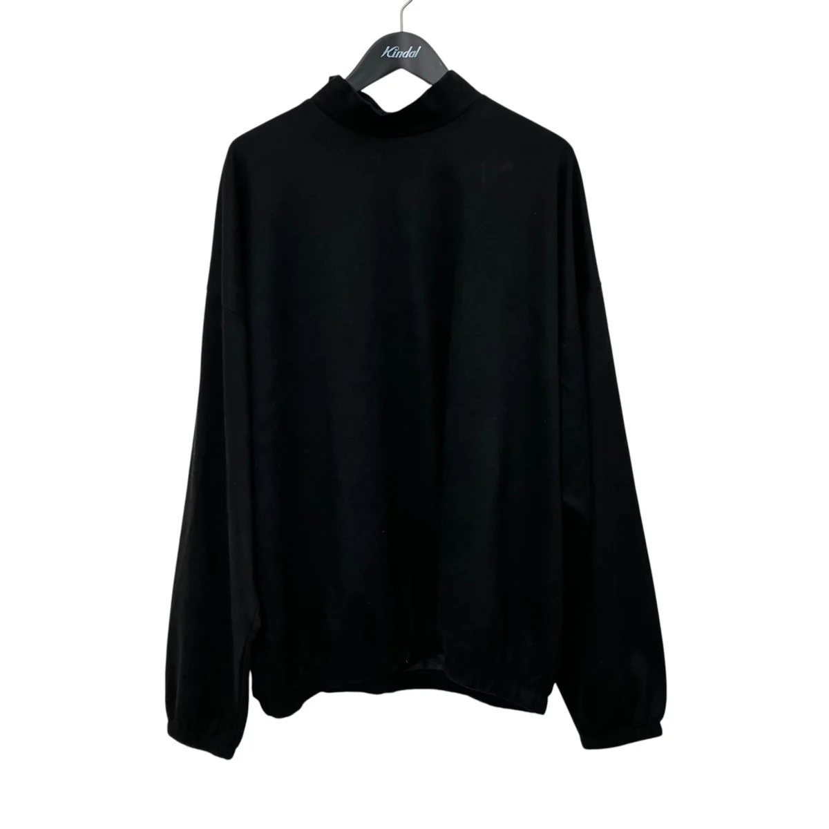 SYNTHETIC SUEDE MOCK NECK CUTSEWNモックネックロングスリーブカットソー21AW-CSL-001