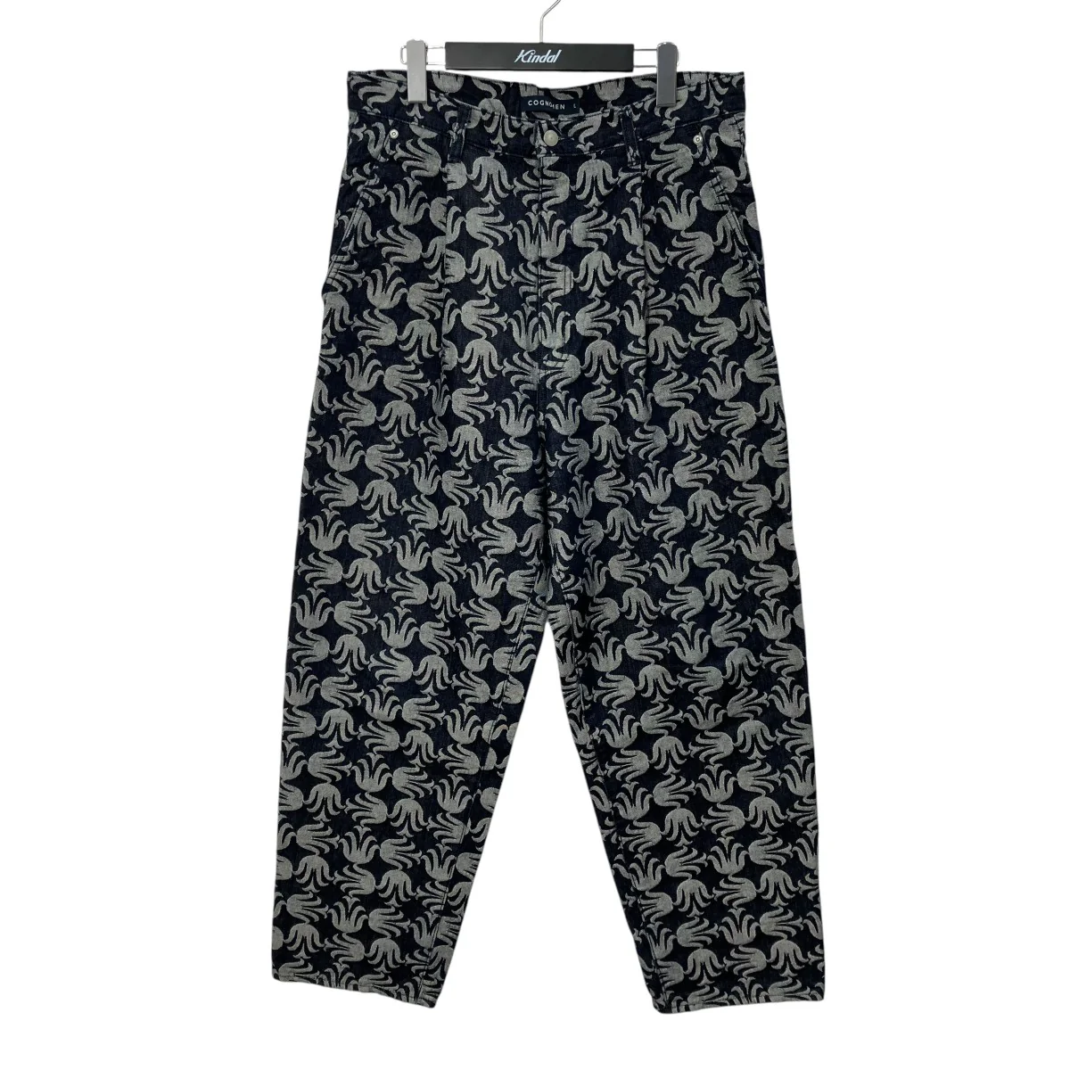 JAQUARD DENIM PANTSジャガードデニムパンツRE-PT-M03