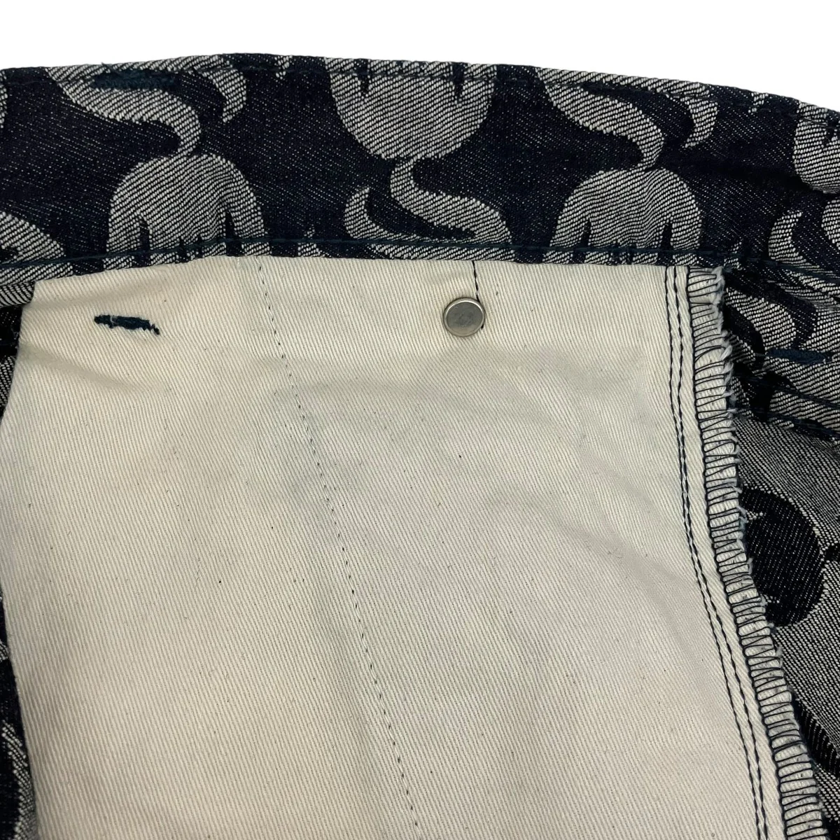 JAQUARD DENIM PANTSジャガードデニムパンツRE-PT-M03 - Image 7