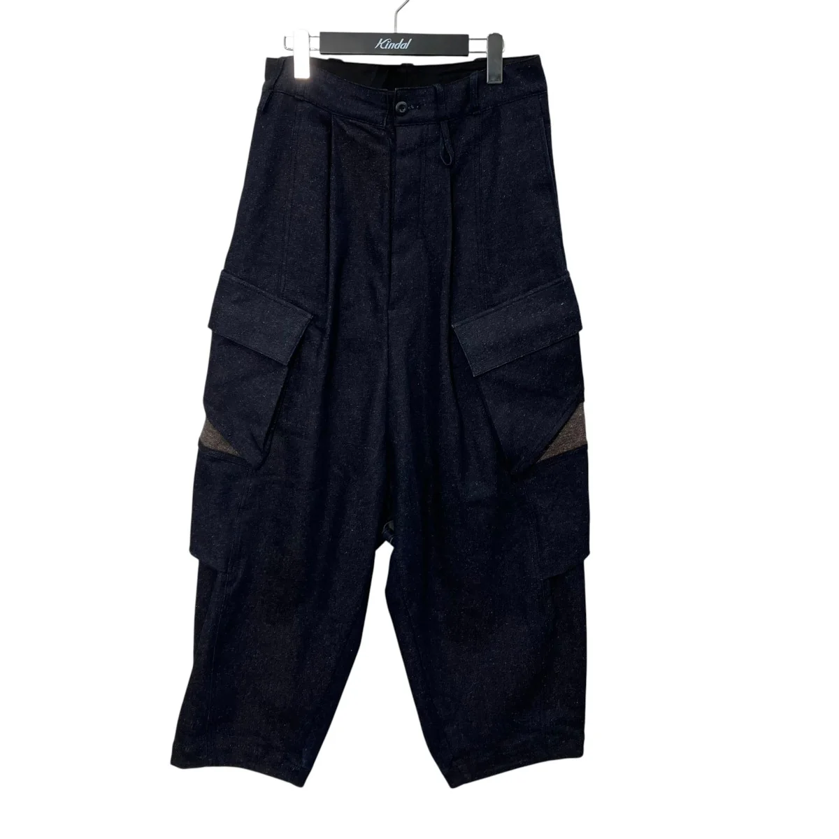 ART WORK WIDE PANTSデザインワイドデニムパンツLEH953