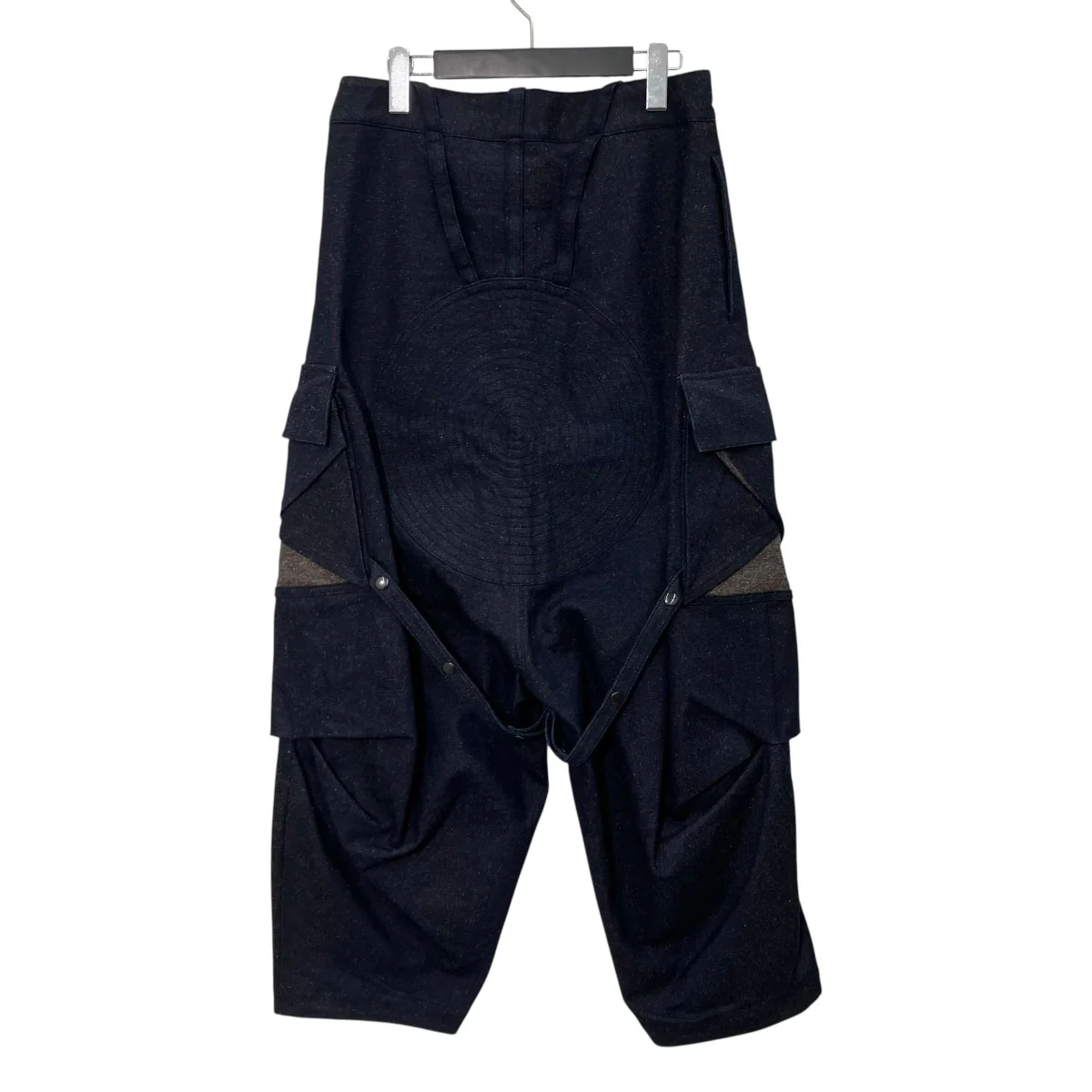 ART WORK WIDE PANTSデザインワイドデニムパンツLEH953 - Image 2