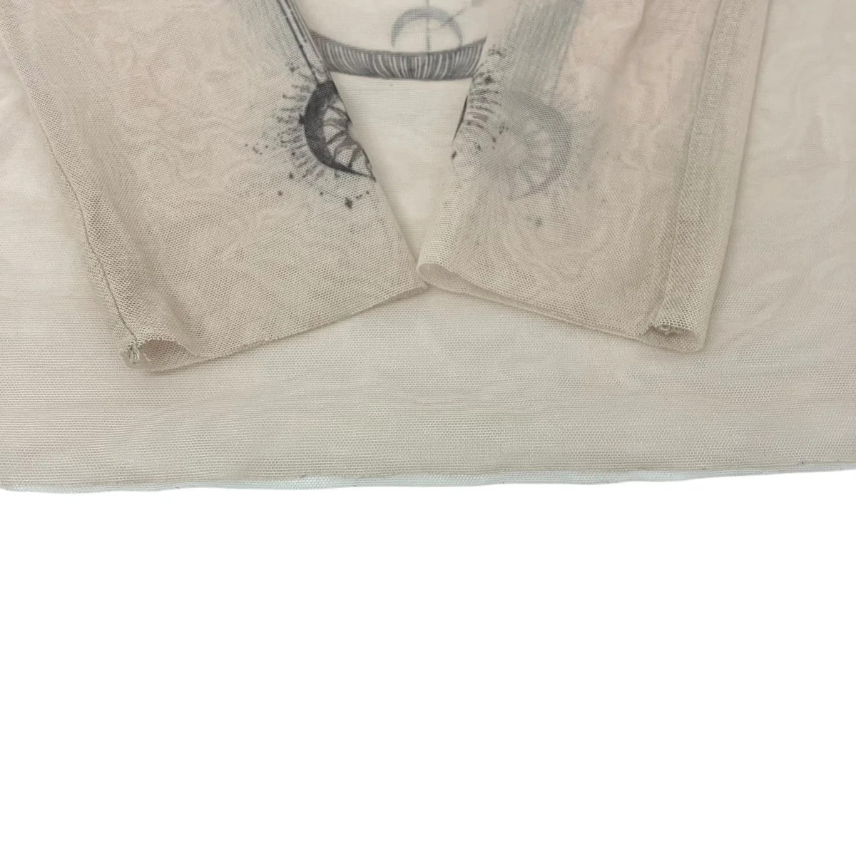 horoscope tattoo tops メッシュカットソー - Image 4