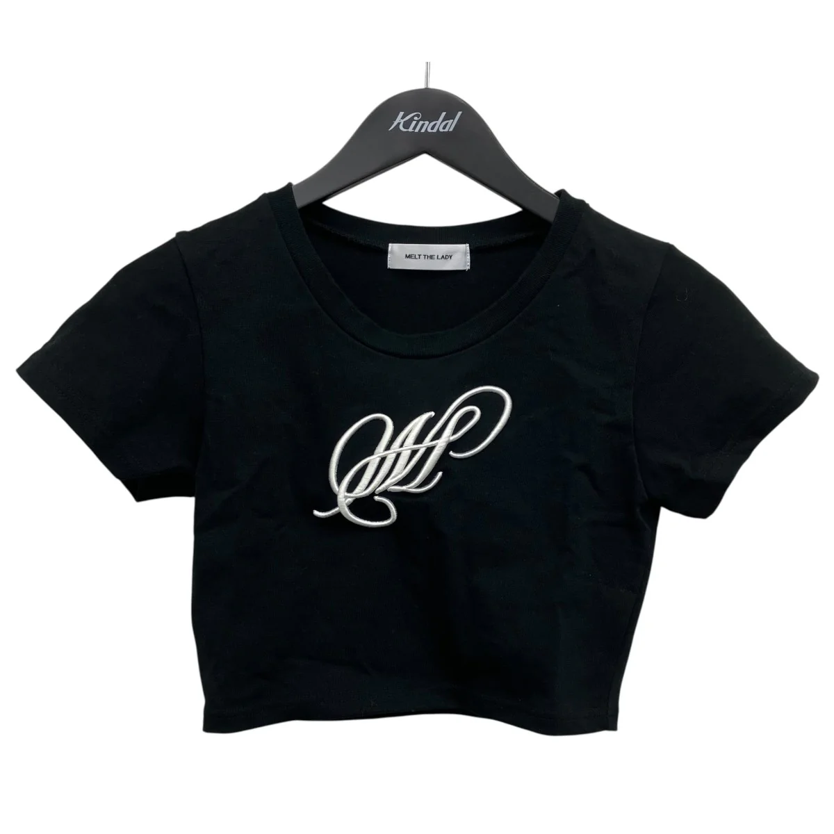M NANO T-SHIRTS エンブロイダリークロップドTシャツ
