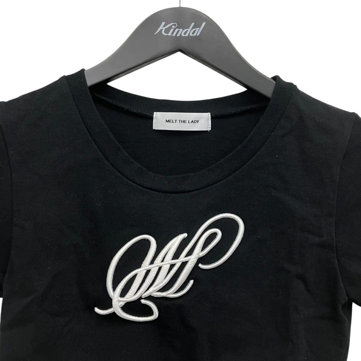 M NANO T-SHIRTS エンブロイダリークロップドTシャツ - Image 3