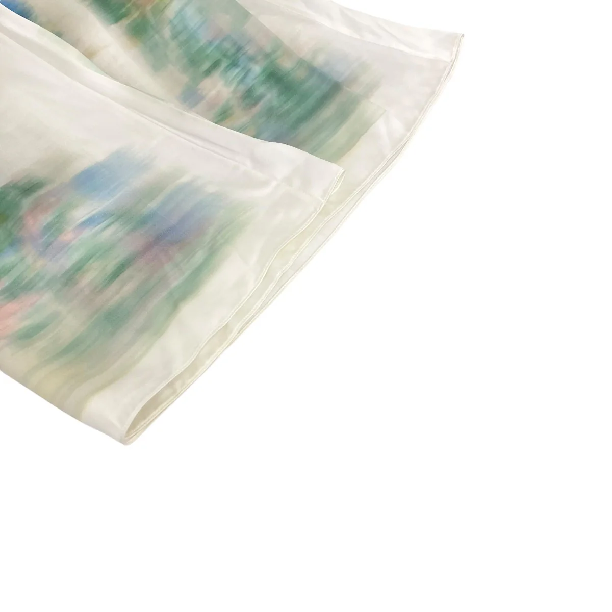 WOMEN BLURRED PRINT MIDI SKIRT-SAMPLE品位 総柄プリントスカート - Image 3