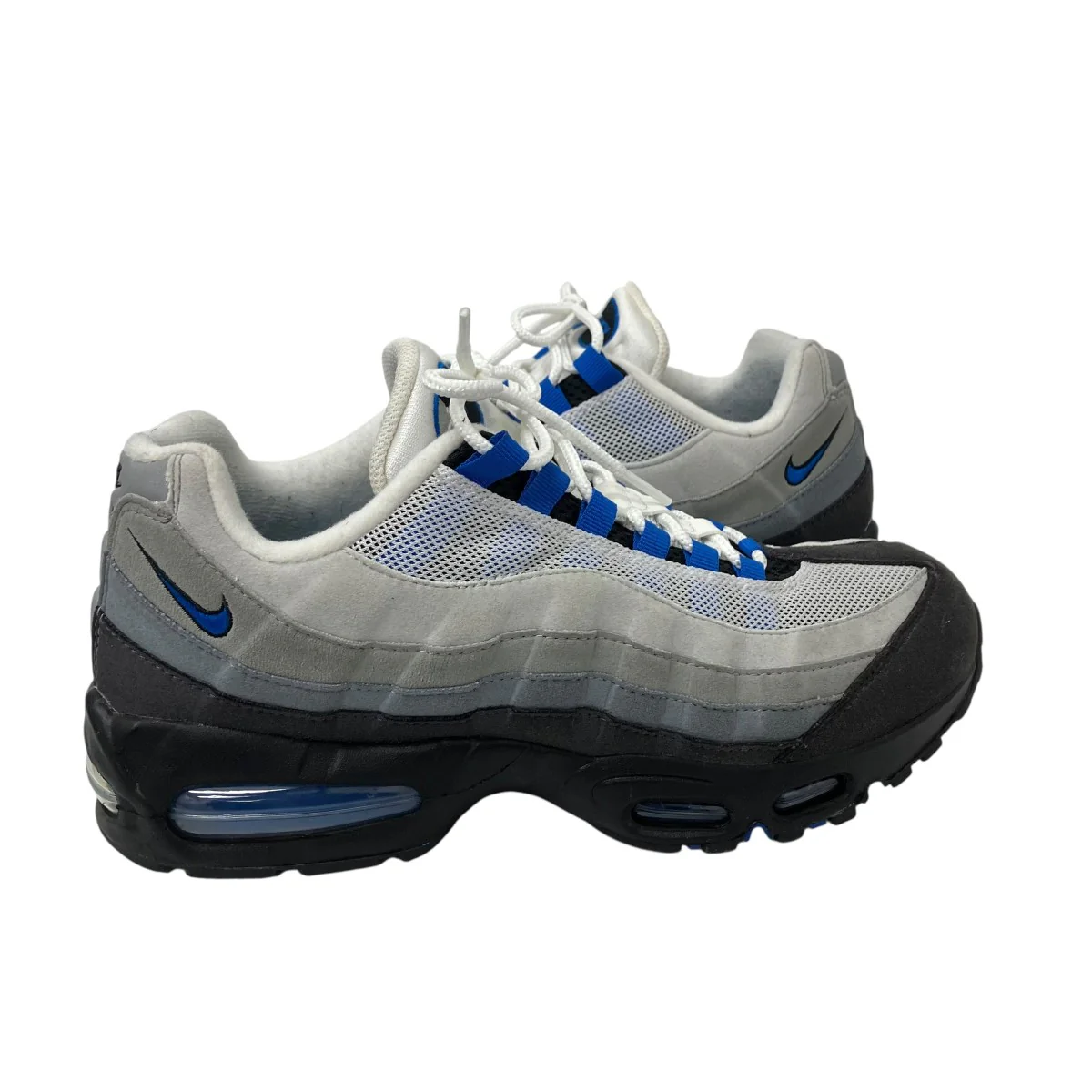 Air Max 95 OG Big Bubble Cool Grey Blue Spark ローカットスニーカー - Image 4