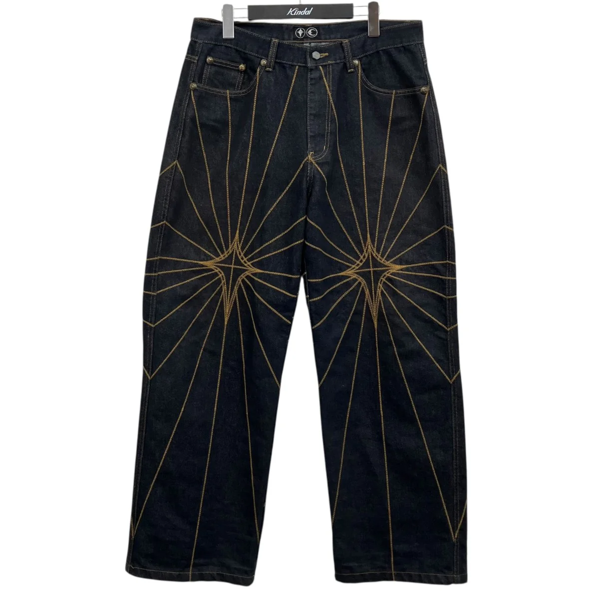 TC RISE DENIM EMDPANT デザインワイドデニム
