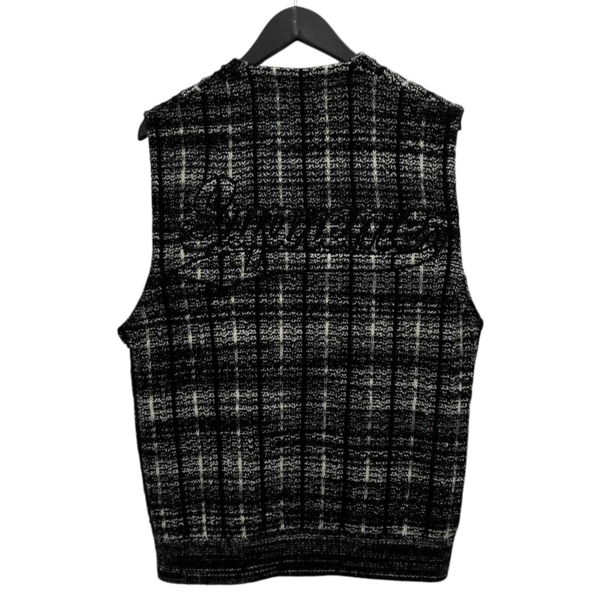 SPECKLED ZIP UP SWEATER VEST ジップアップセーターベスト - Image 2
