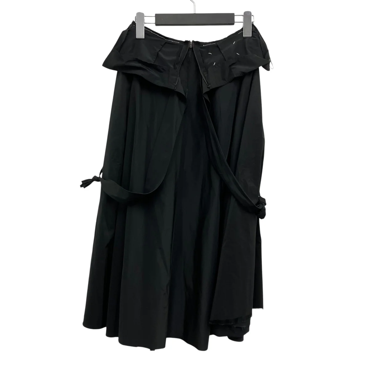 Back Stitch Detail Poly Skirt バックステッチデティールスカート - Image 2