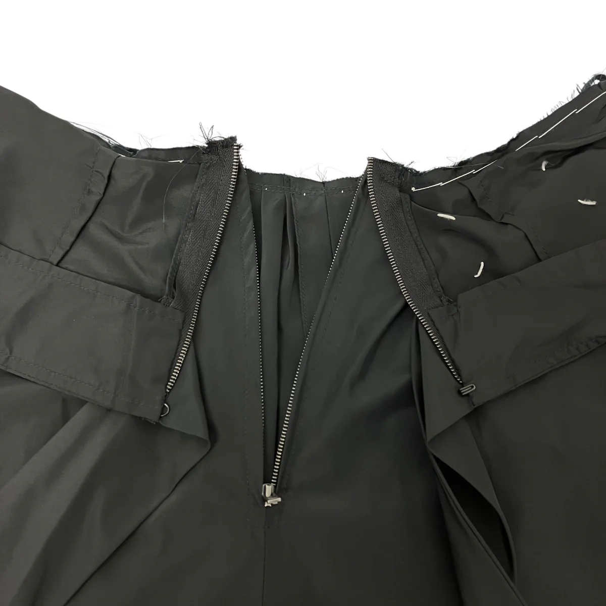 Back Stitch Detail Poly Skirt バックステッチデティールスカート - Image 6