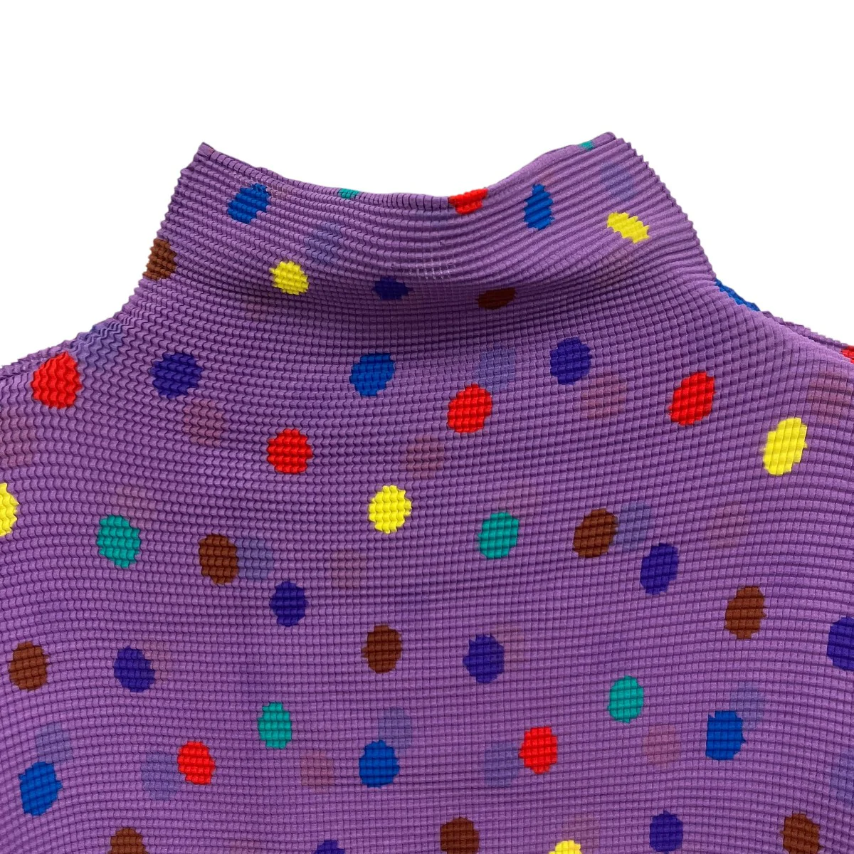 カラフルドットプリーツトップス - Image 3