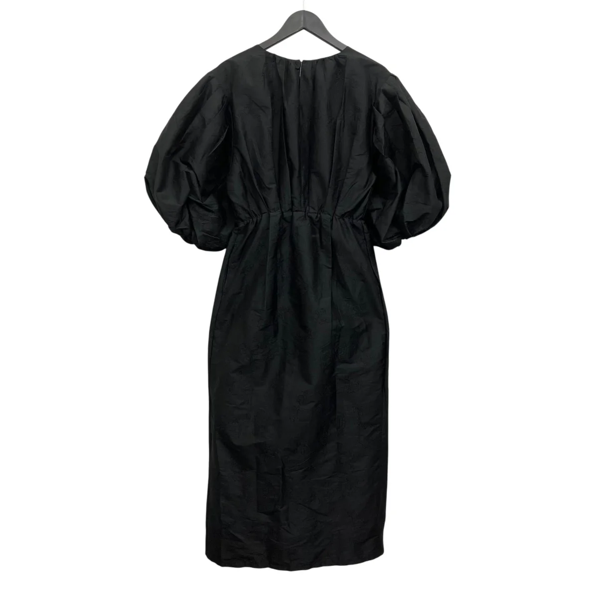 Poly Dupion Flower Embroidery Balloon Dress ワンピース - Image 2