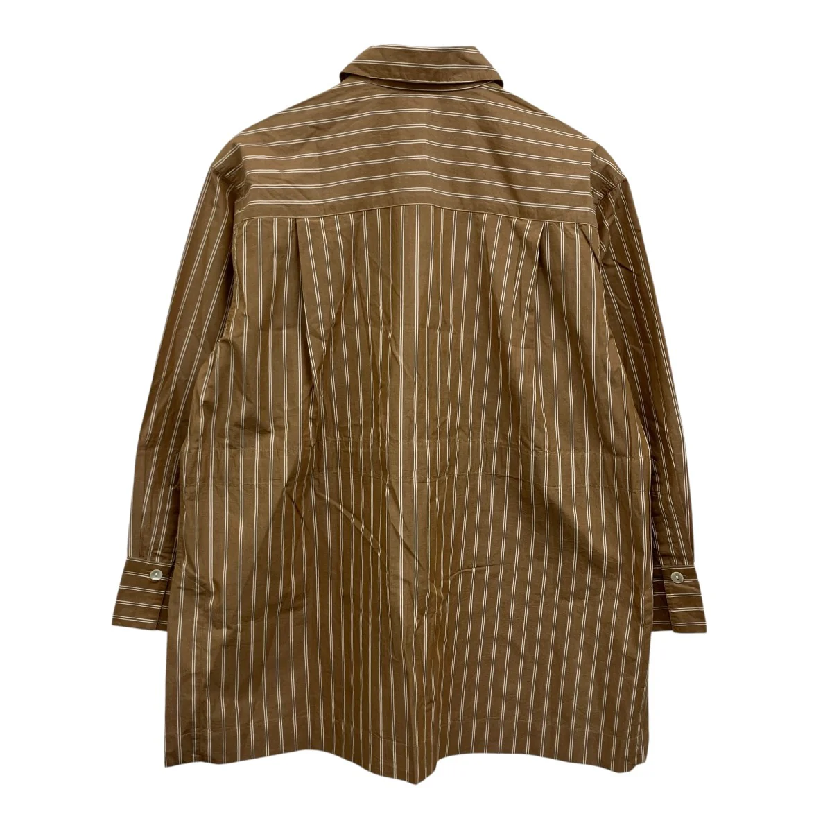 Cotton Aari Embroidery Stripe Shirt エンブロイダリーストライプシャツ - Image 2