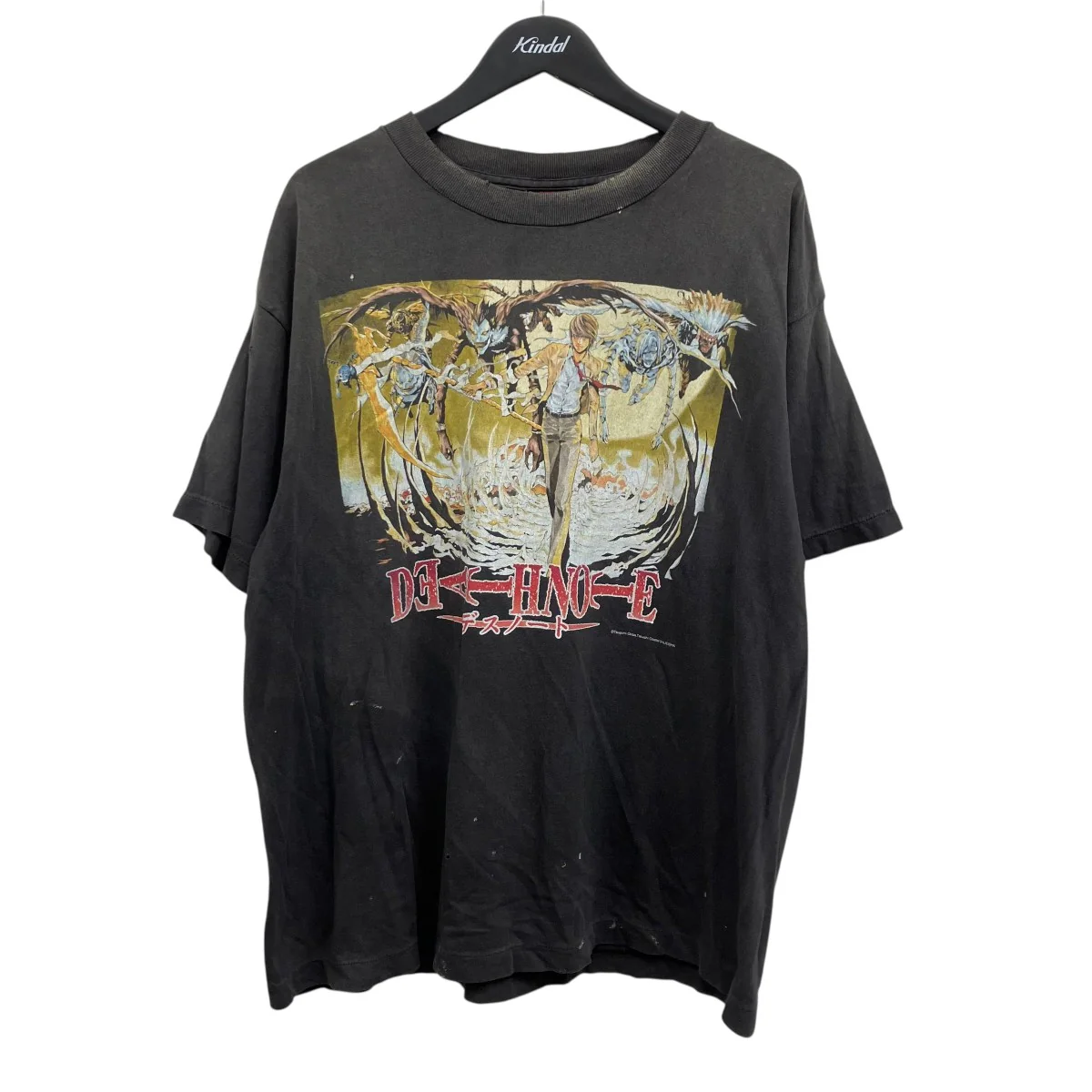 26SSDETH NOTE T-SHIRT ダメージ加工カットソー