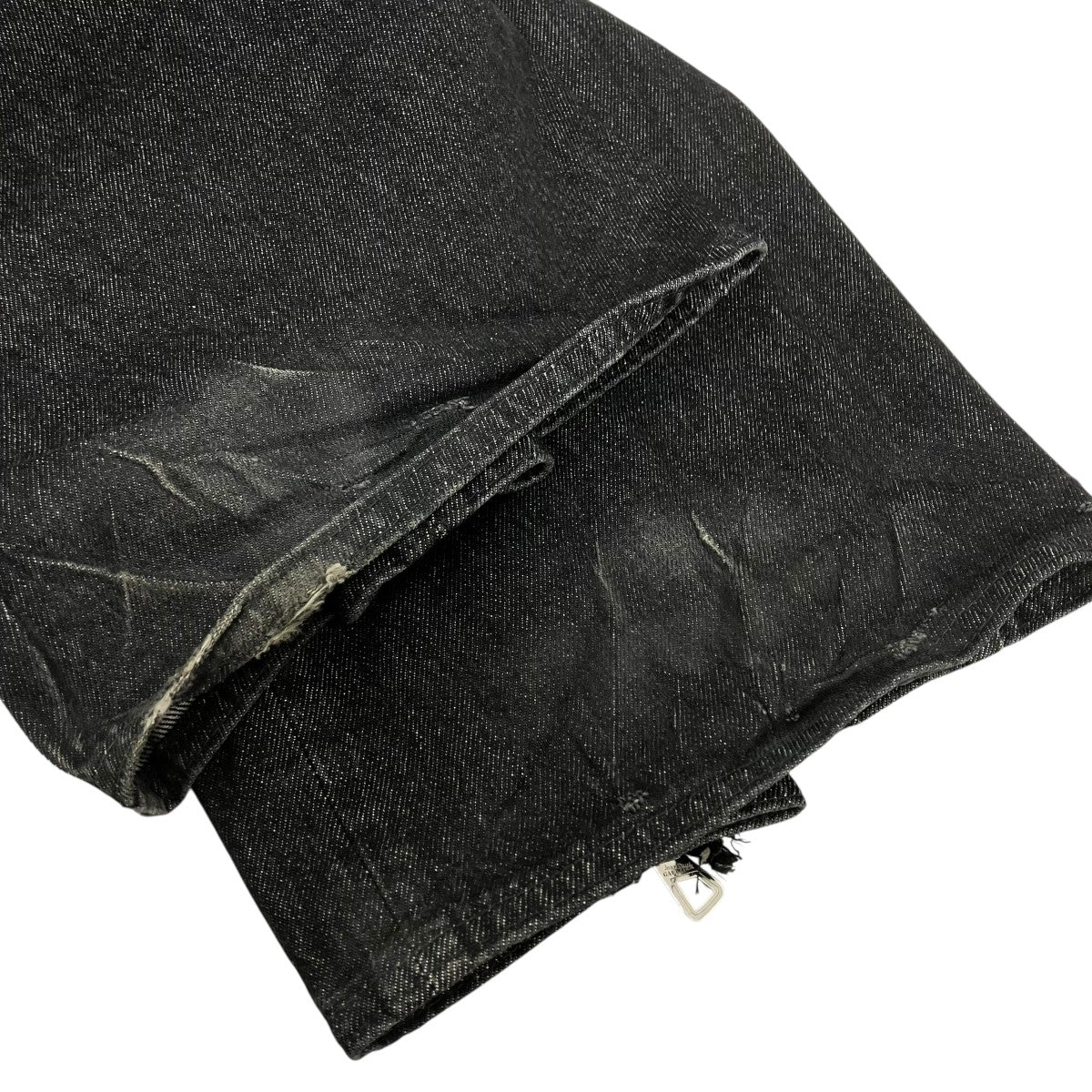 Black Zipped Jeans フロントジップデザインデニム - Image 5