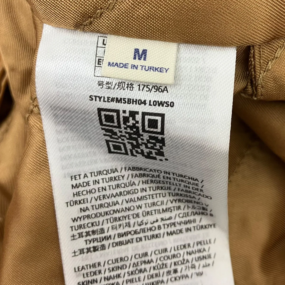 シワ加工レザーシャツジャケット - Image 5