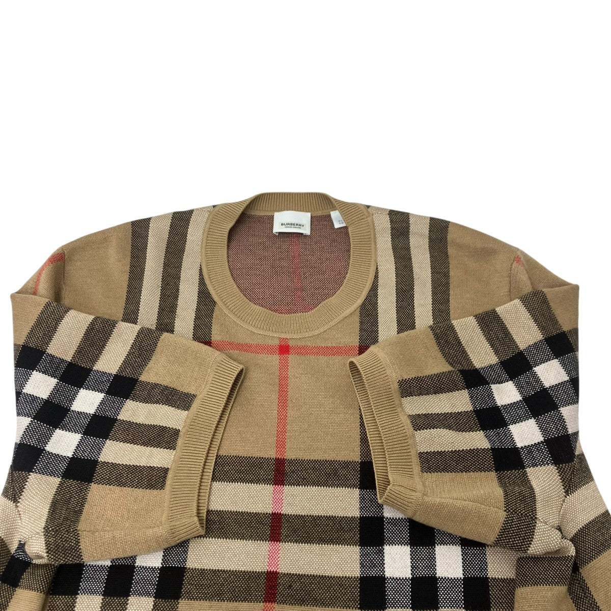 ノバチェックショートスリーブニット - Image 4