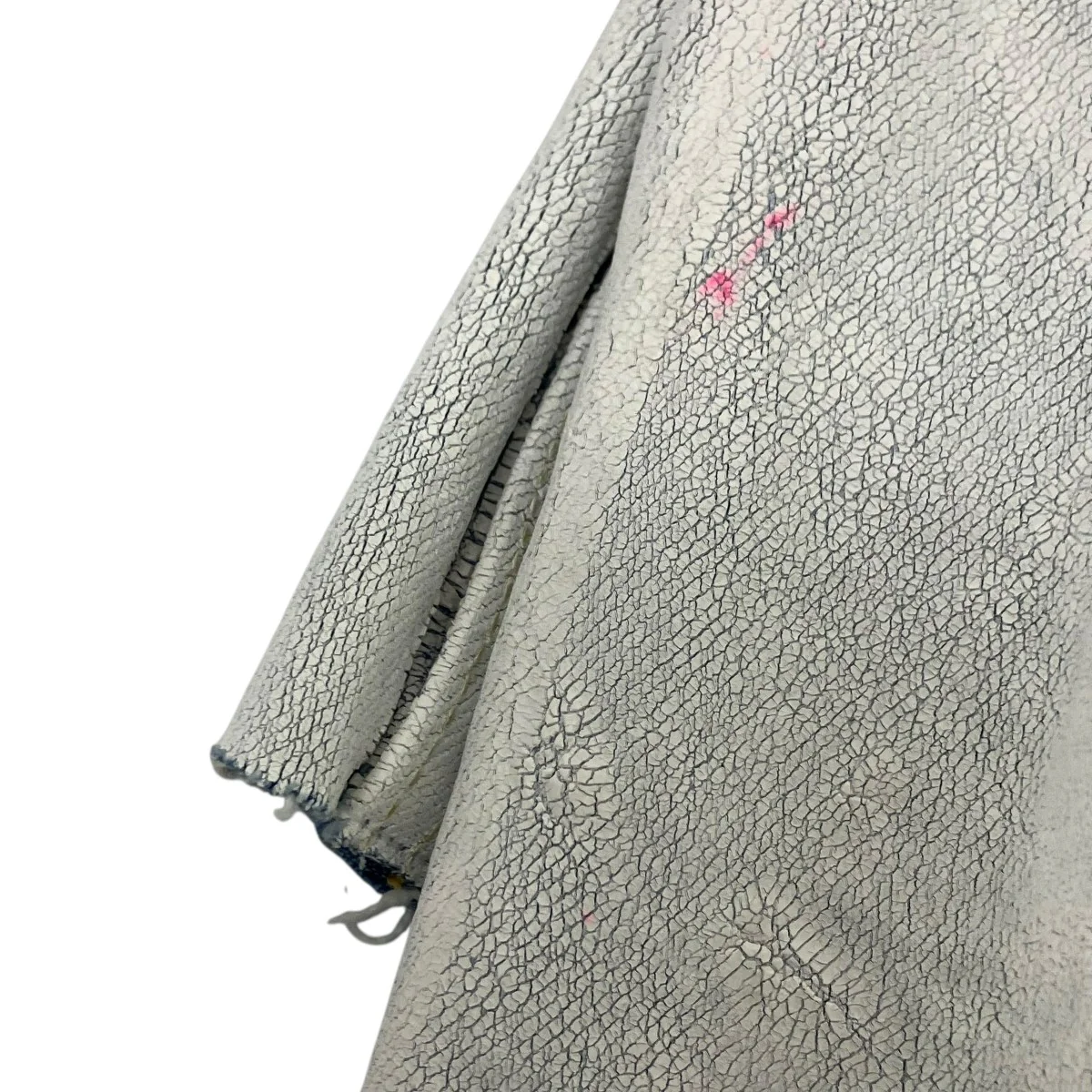 ペンキ加工ノーカラーデニムジャケット - Image 6