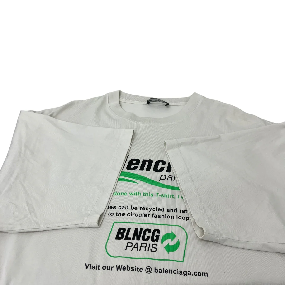 洗濯ロゴプリントTシャツ - Image 4