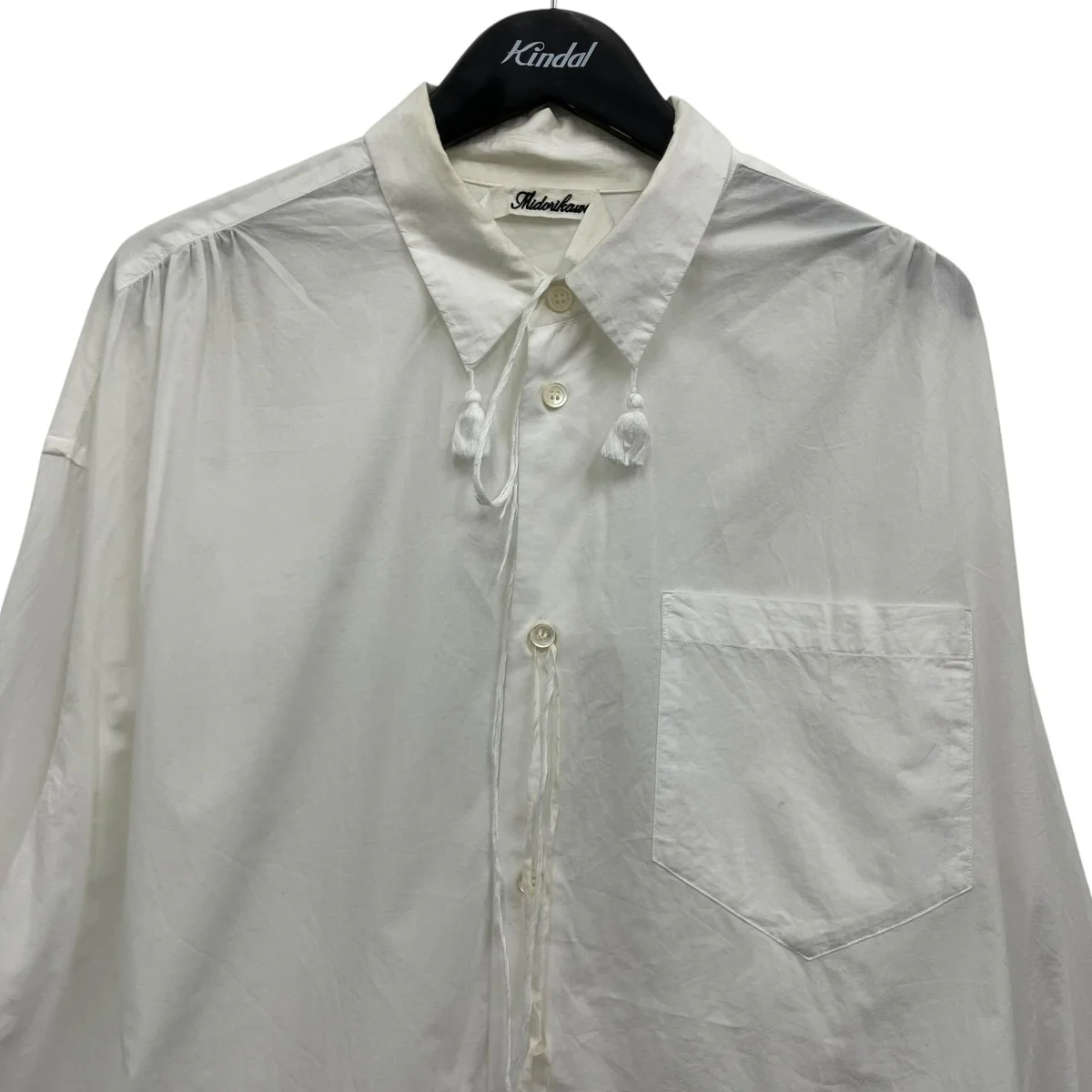 25SS BIG BACK OPEN SHIRT シャツ - Image 3