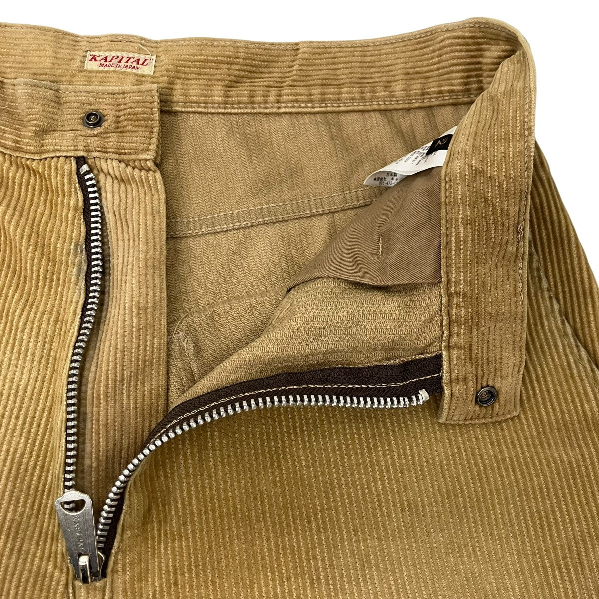 8W ZIPPER PANTS コーデュロイポートバギーパンツ - Image 3