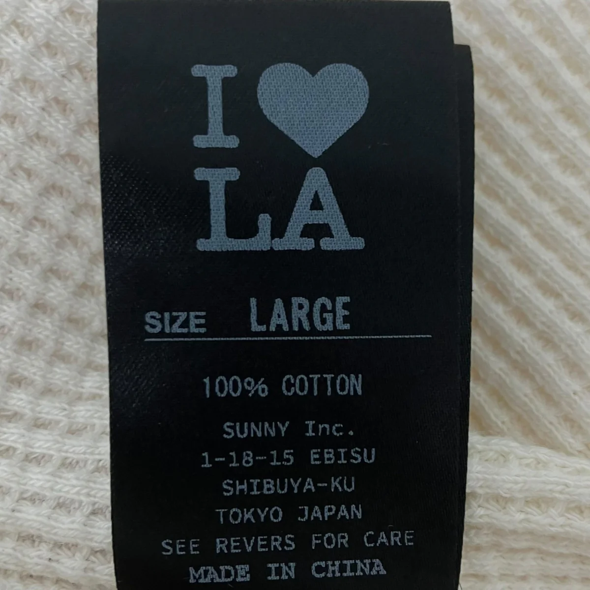 ワッフルカットソー - Image 5