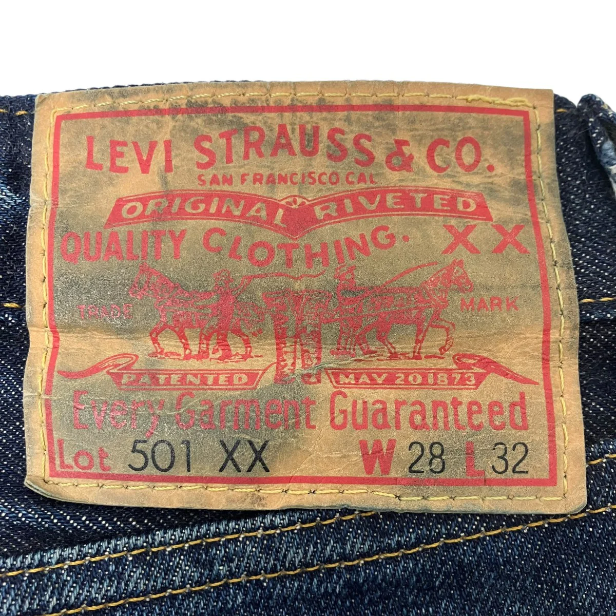 1955年モデル 501XX ジーンズ - Image 7