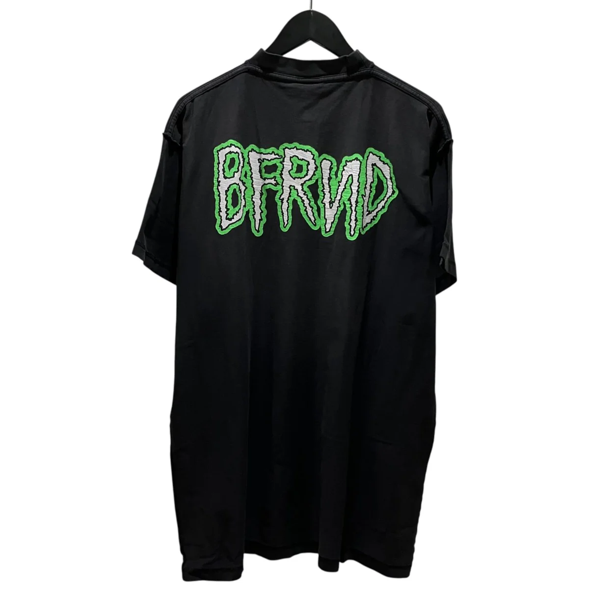 【MUSIC BFRND Series Inside-Out T-Shirt】コネクテッド インサイドアウト プリント クルーネック Tシャツ787358 - Image 2