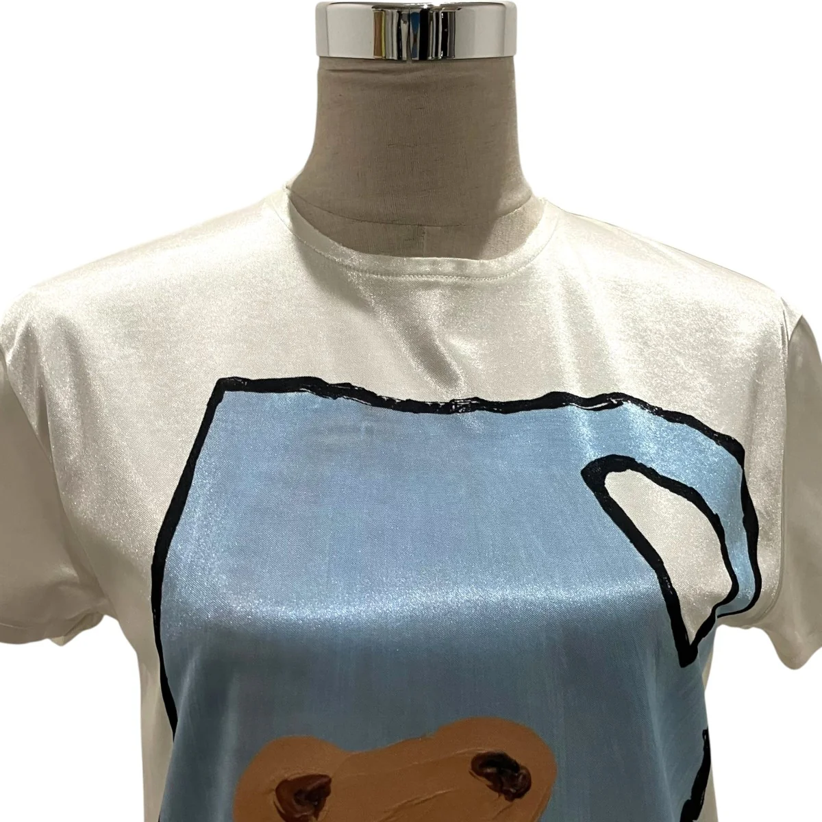 【ベアー　セラミックプリント】プリントTシャツFN-WN-TSHI000172 - Image 4