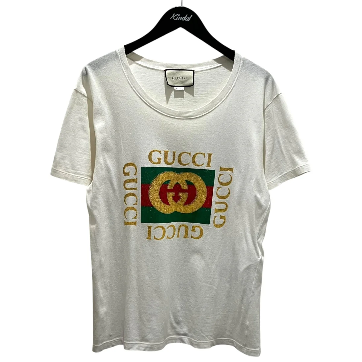 【Vintage Glitter Logo Print T-shirt 】ヴィンテージグリッターロゴプリントTシャツ493117