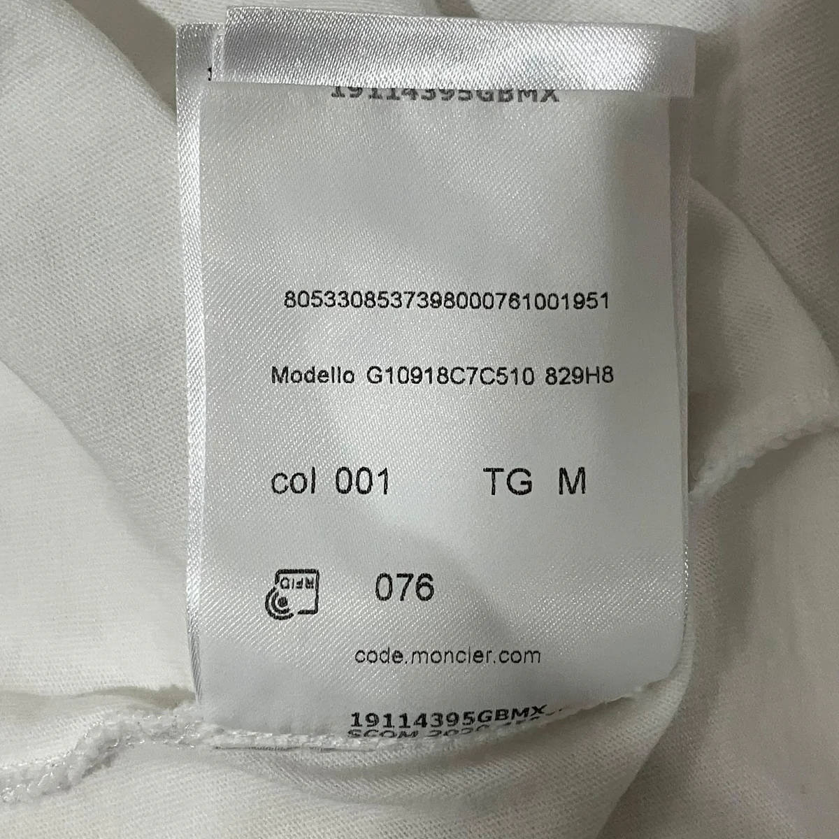 MAGLIA GIROCOLLOロゴTシャツG10918C7C510 - Image 8
