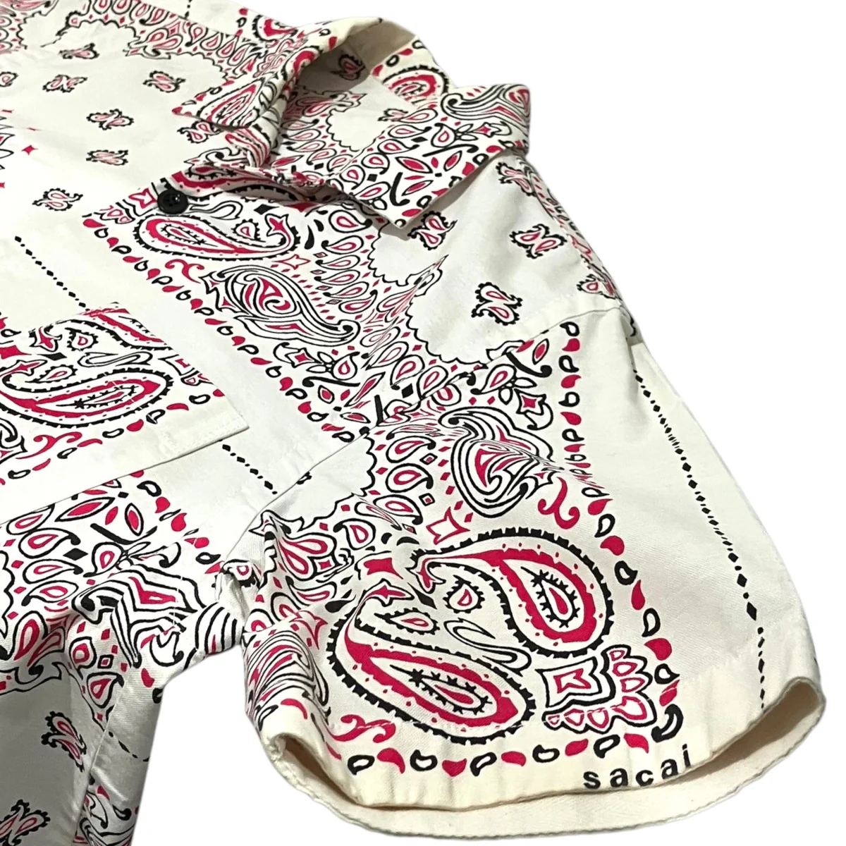 【Bandana Print Shirt】オープンカラーシャツ22-02689M - Image 5